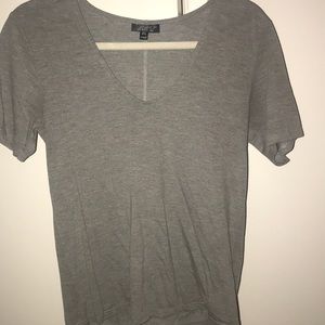 Top shop grey v neck